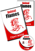 Animal Flames Clipart