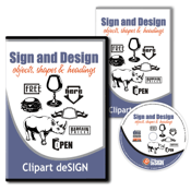 Sign and Design Clipart