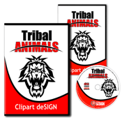 Tribal Animals Clipart