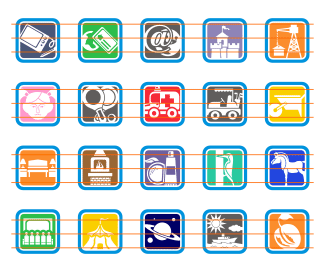 A collection of 955 icons in 20 creative categories. A powerful source!